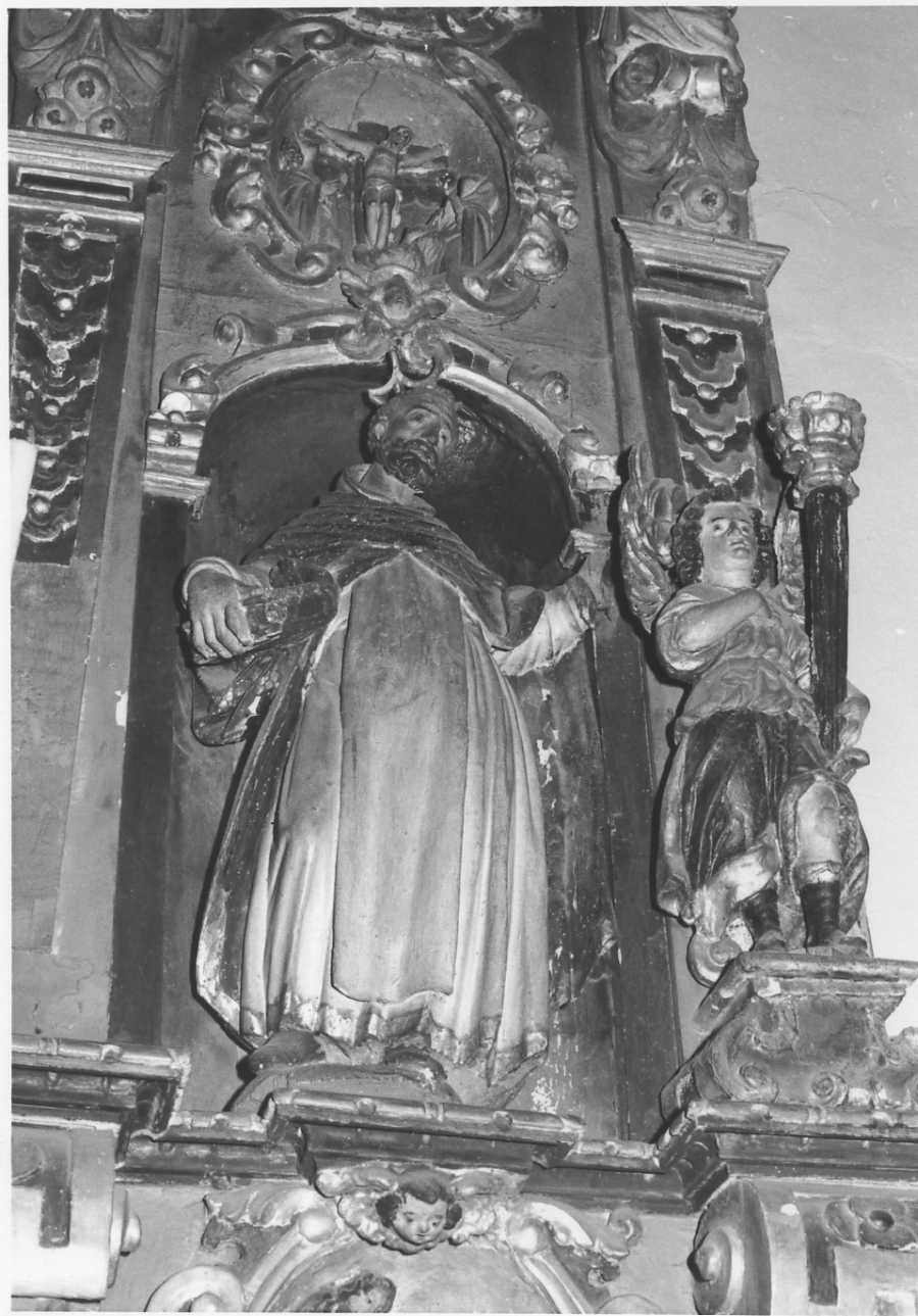 San Domenico (statua) - bottega biellese (seconda metà sec. XVII)