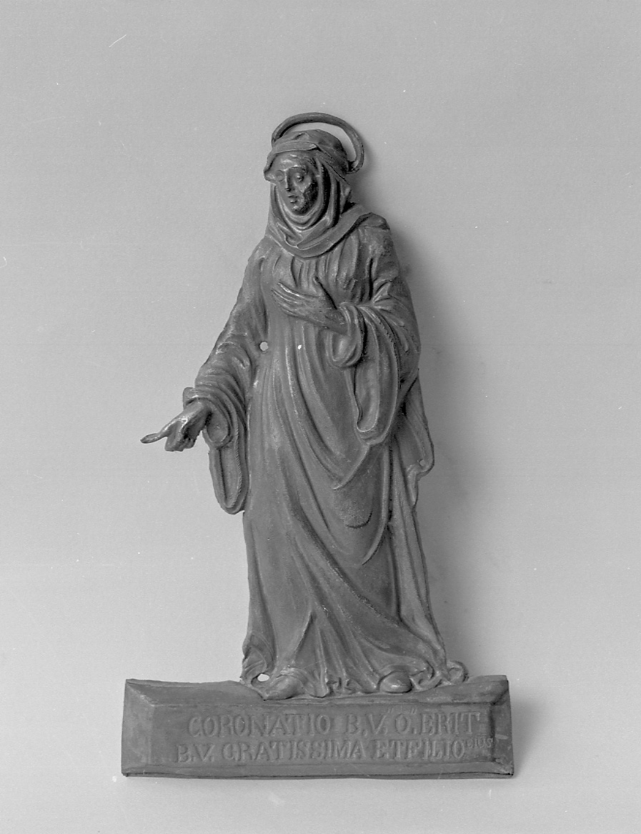 Sant'Anna (decorazione plastica, elemento d'insieme) di Boggio Ignazio (sec. XIX)
