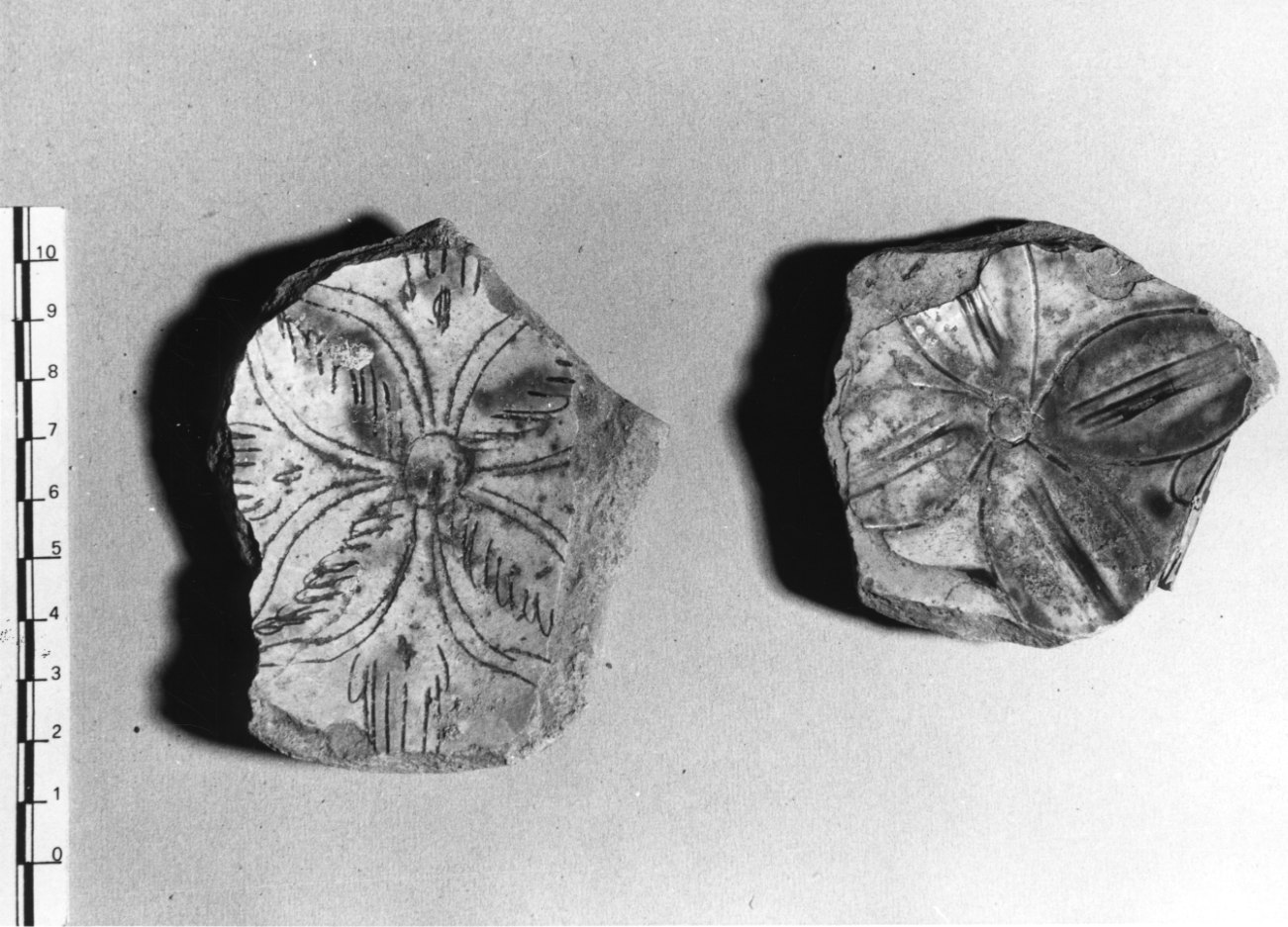 scodella, frammento - bottega Italia settentrionale (sec. XVI)