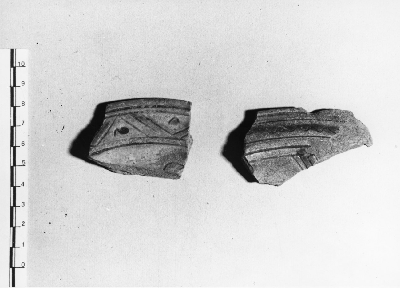 scodella, frammento - bottega Italia settentrionale (secc. XV/ XVI)