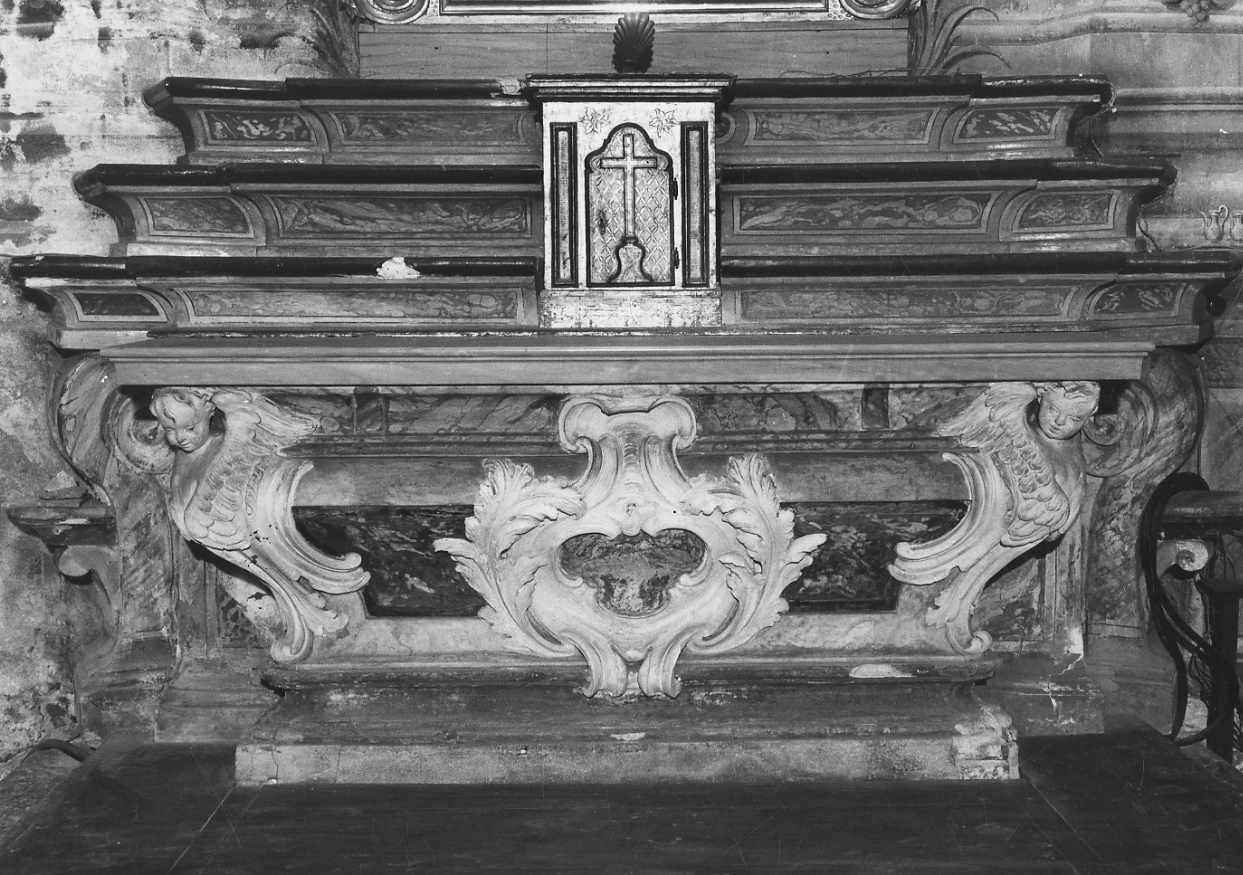 altare, opera isolata di Beltramelli Domenico (primo quarto sec. XVIII)