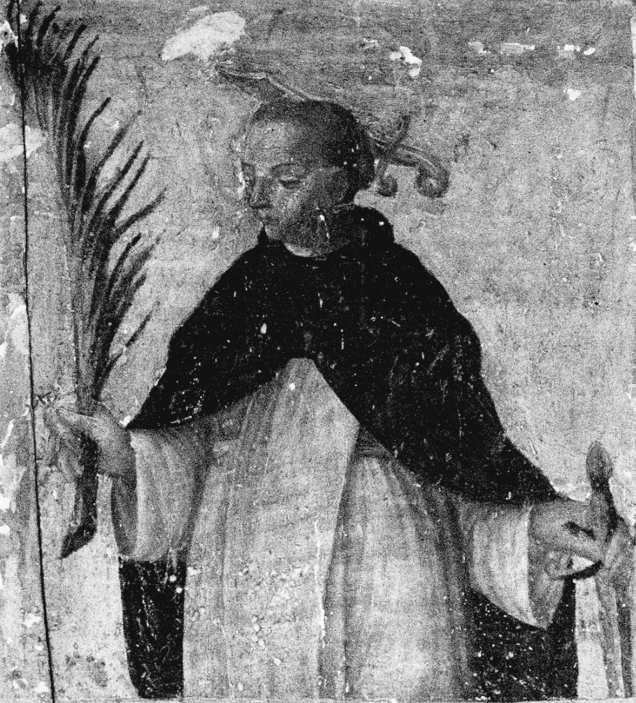 San Pietro da Verona (dipinto, elemento d'insieme) - bottega piemontese, ambito piemontese (metà, primo quarto sec. XVI, sec. XVII)