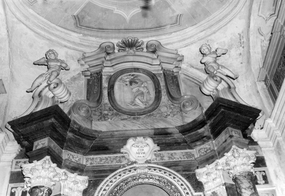 Estasi di San Filippo (rilievo, opera isolata) - bottega piemontese (metà sec. XVIII)