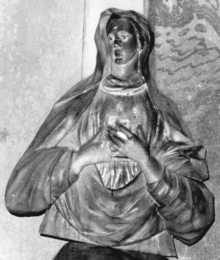 Madonna Addolorata (scultura, opera isolata) - bottega piemontese (prima metà sec. XVIII)