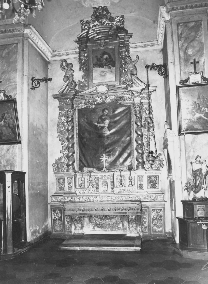 altare, opera isolata - bottega piemontese (metà sec. XVII)