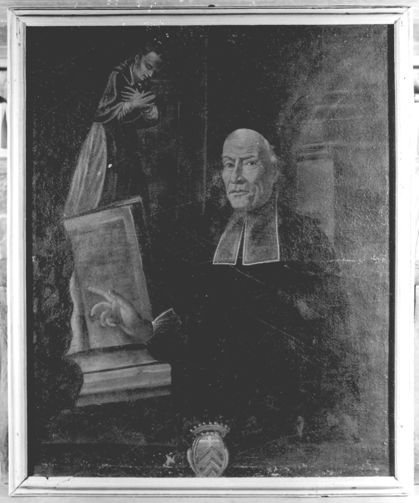 ritratto di sacerdote (dipinto, opera isolata) - ambito piemontese (sec. XVIII)