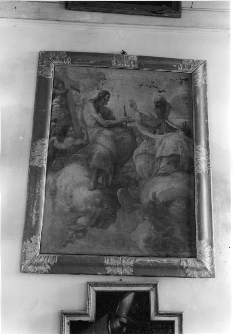 Trinità (dipinto, opera isolata) - ambito Italia centro-settentrionale (primo quarto sec. XVII)