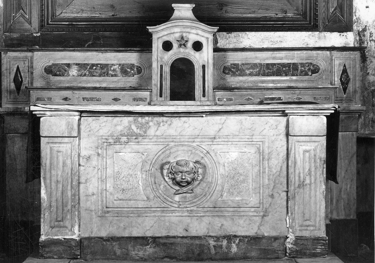altare, opera isolata di Catelli Fratelli Ditta (attribuito) (ultimo quarto sec. XIX)