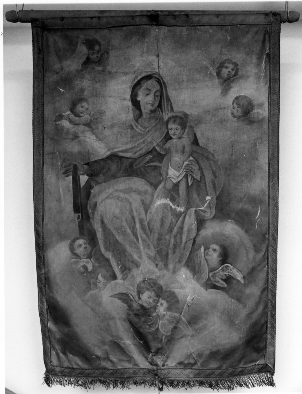 Madonna della Cintola (dipinto, elemento d'insieme) - ambito piemontese (prima metà sec. XIX)