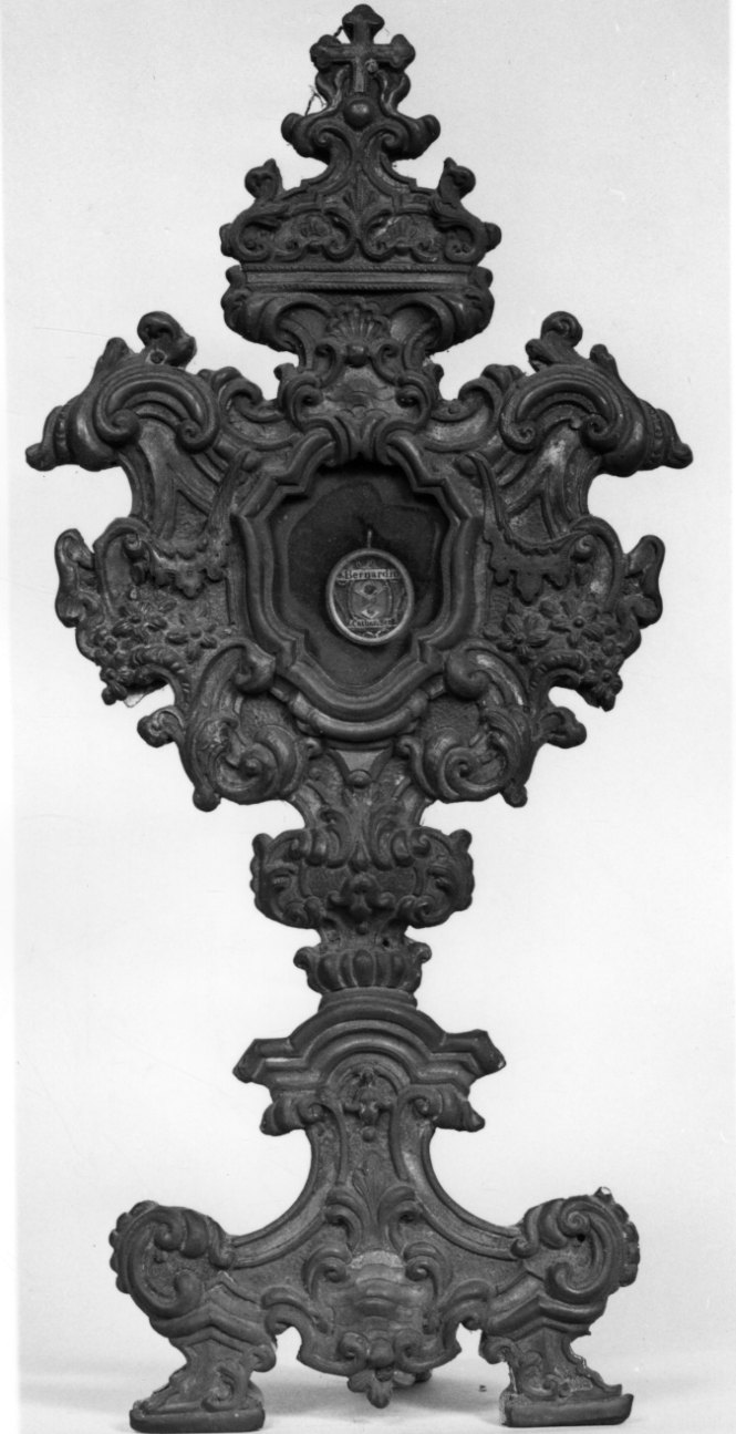 reliquiario - a ostensorio, opera isolata - bottega piemontese (prima metà sec. XIX)