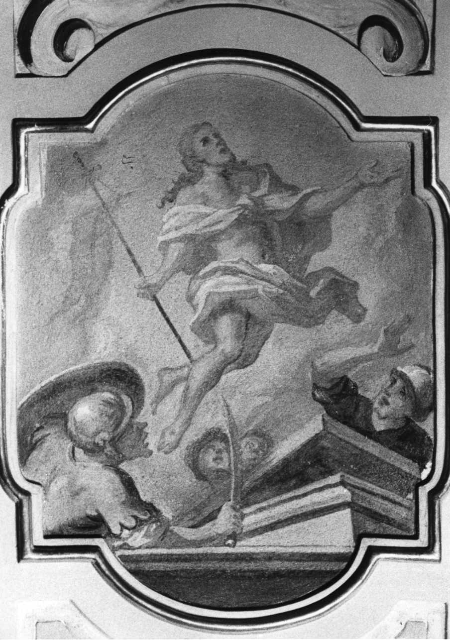 resurrezione di Cristo (dipinto, elemento d'insieme) di Gaggini Giovanni Francesco (primo quarto sec. XVIII)