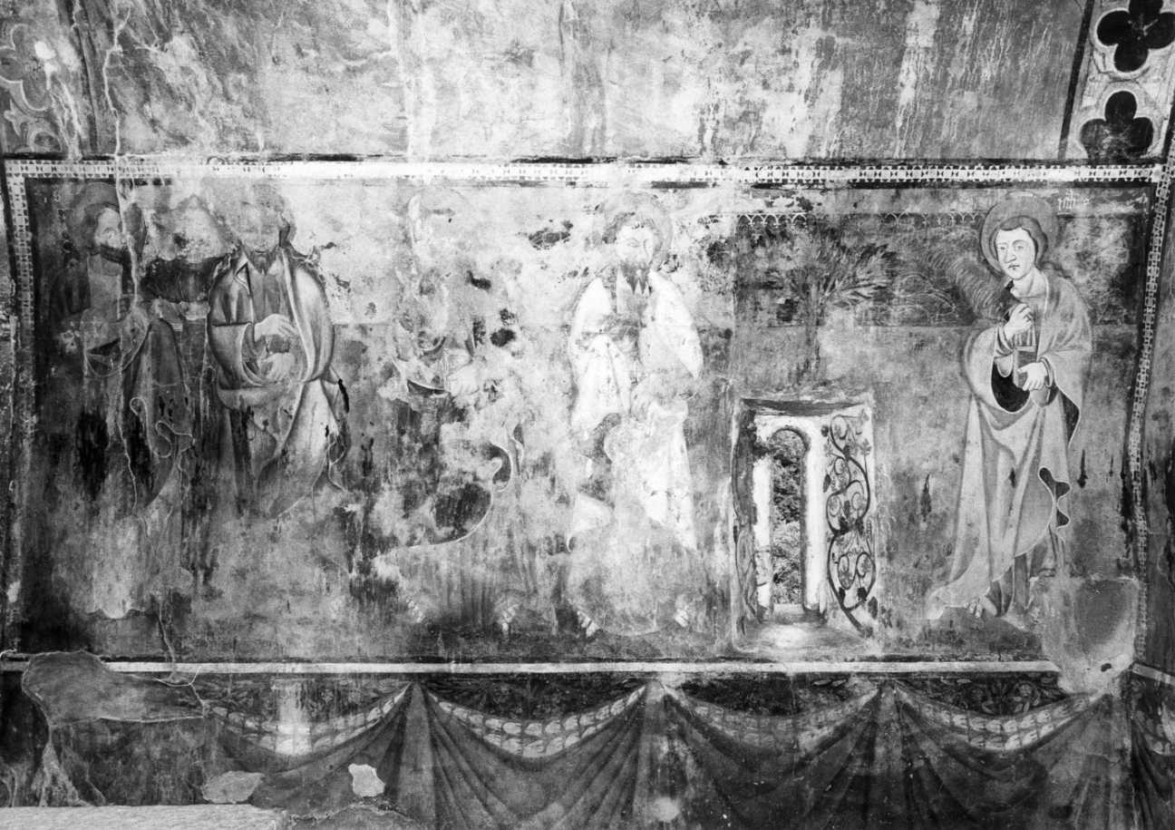 apostoli (dipinto, elemento d'insieme) - ambito piemontese (secc. XIV/ XV)