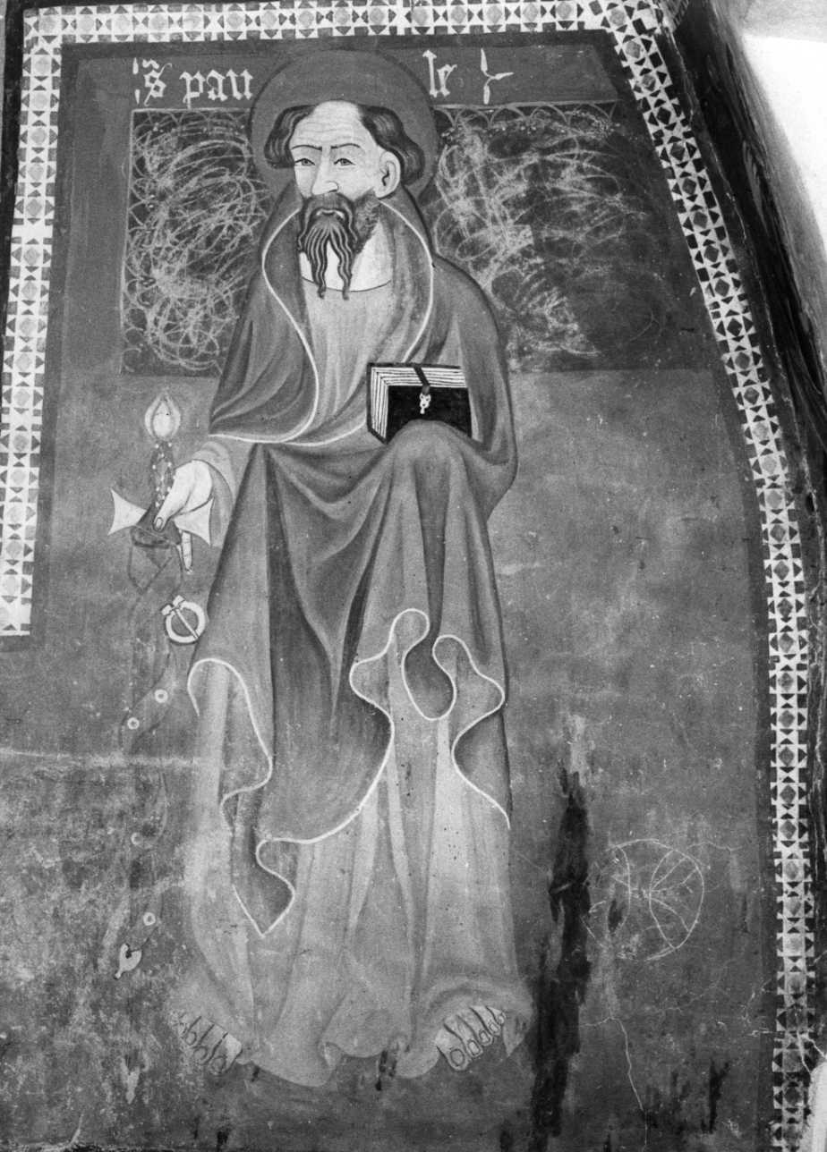 San Paolo (dipinto, elemento d'insieme) - ambito piemontese (secc. XIV/ XV)