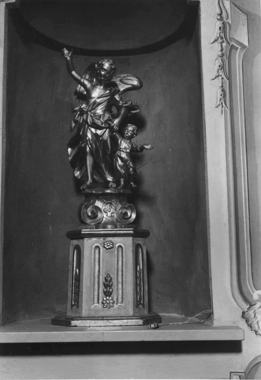 angelo custode (statua, opera isolata) - bottega cuneese (secc. XVIII/ XIX)