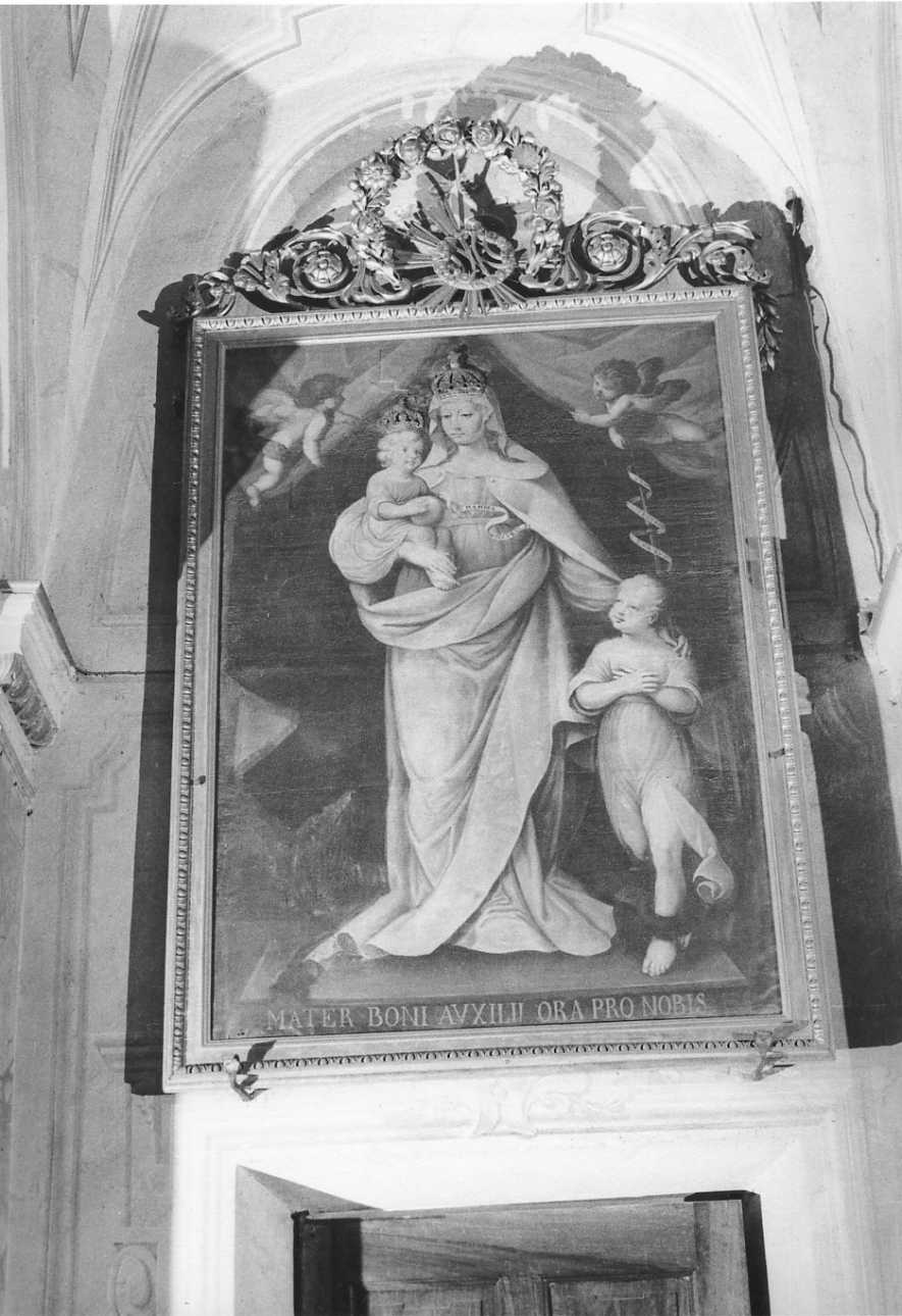 Madonna con Bambino e San Giovannino (dipinto, opera isolata) - ambito piemontese (sec. XIX)