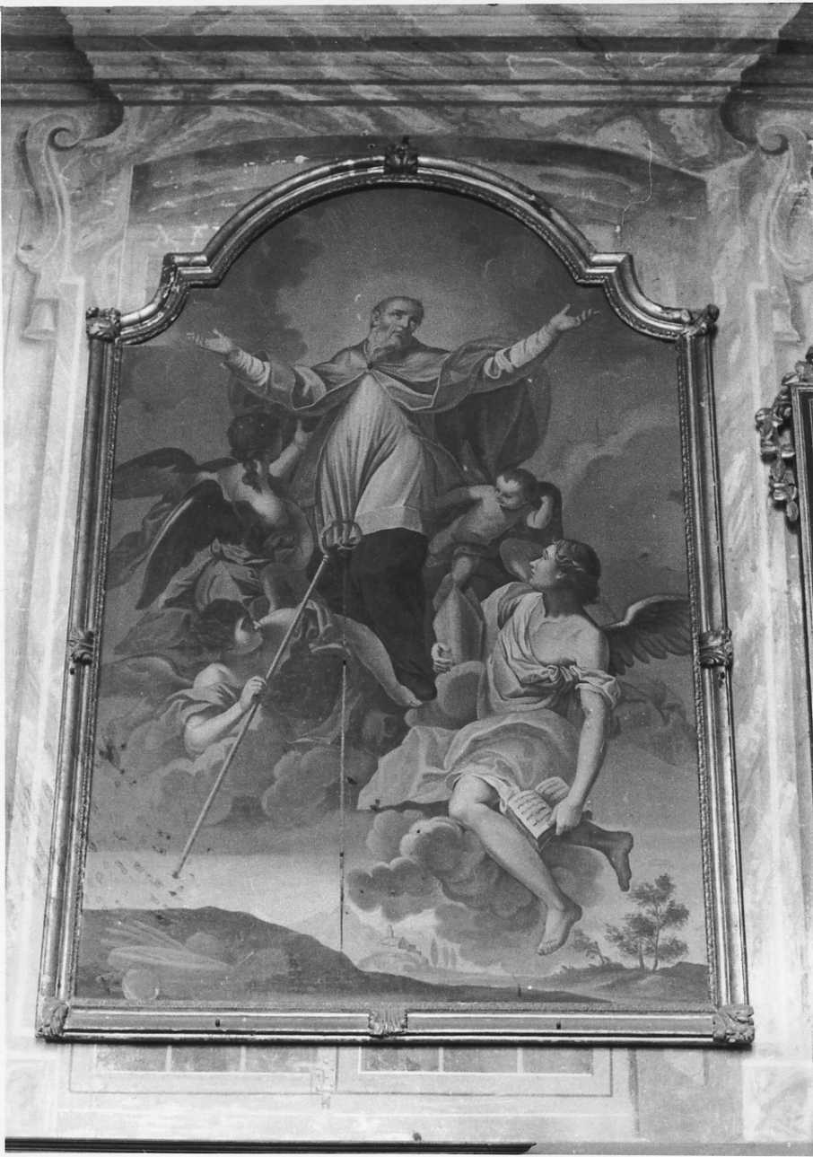 Santo vescovo (dipinto, opera isolata) - ambito piemontese (sec. XIX)