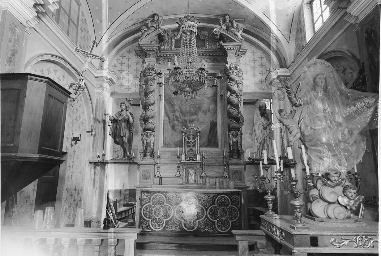 altare maggiore, opera isolata - bottega cuneese (sec. XVII)