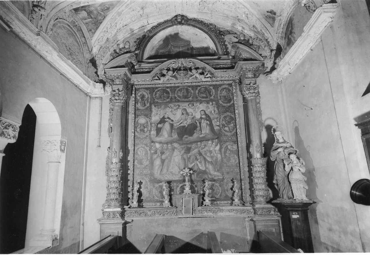 altare, opera isolata - bottega piemontese (primo quarto sec. XVII)