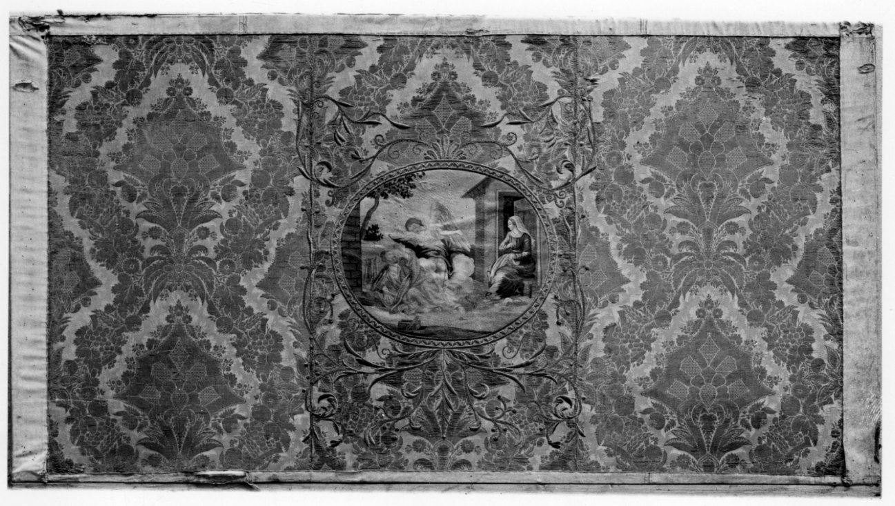 sogno di San Giuseppe (paliotto, opera isolata) - manifattura italiana (prima metà sec. XVIII)