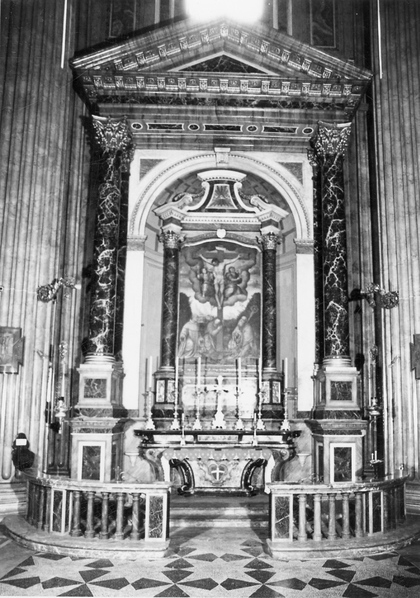 mostra d'altare, opera isolata - bottega novarese (fine sec. XIX)