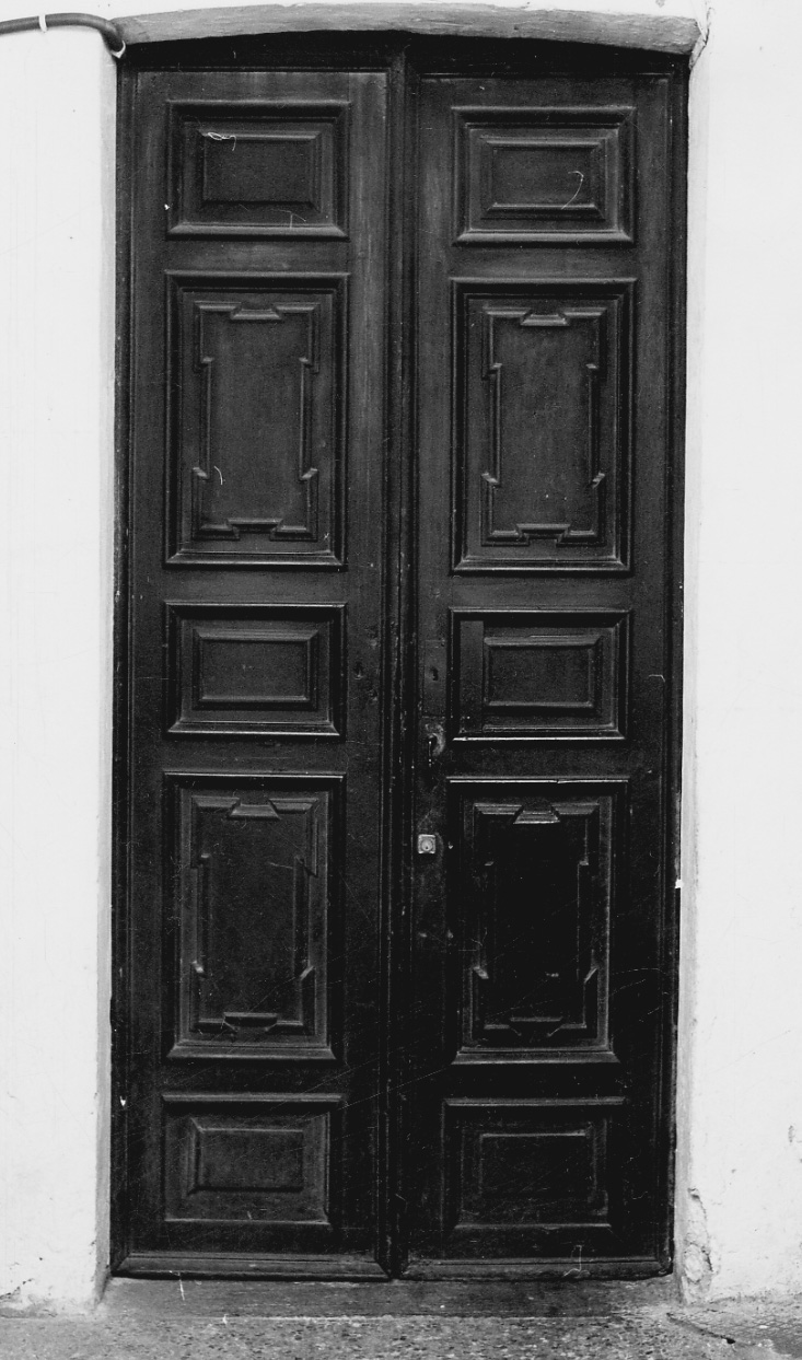 porta, opera isolata - bottega novarese (inizio sec. XVIII)