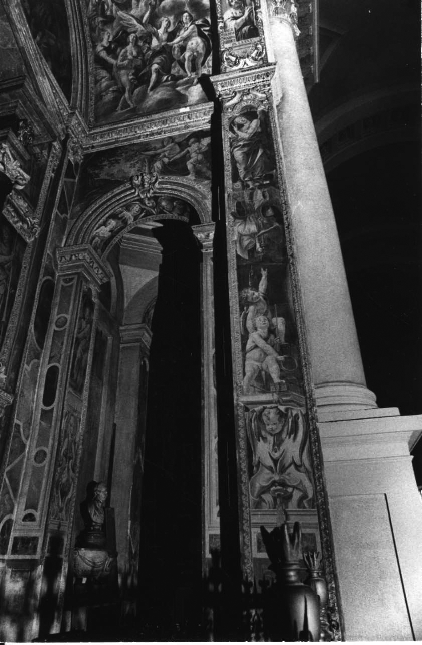 angeli (decorazione pittorica, elemento d'insieme) di D'Enrico Antonio di Giovanni detto Tanzio da Varallo (secondo quarto sec. XVII)