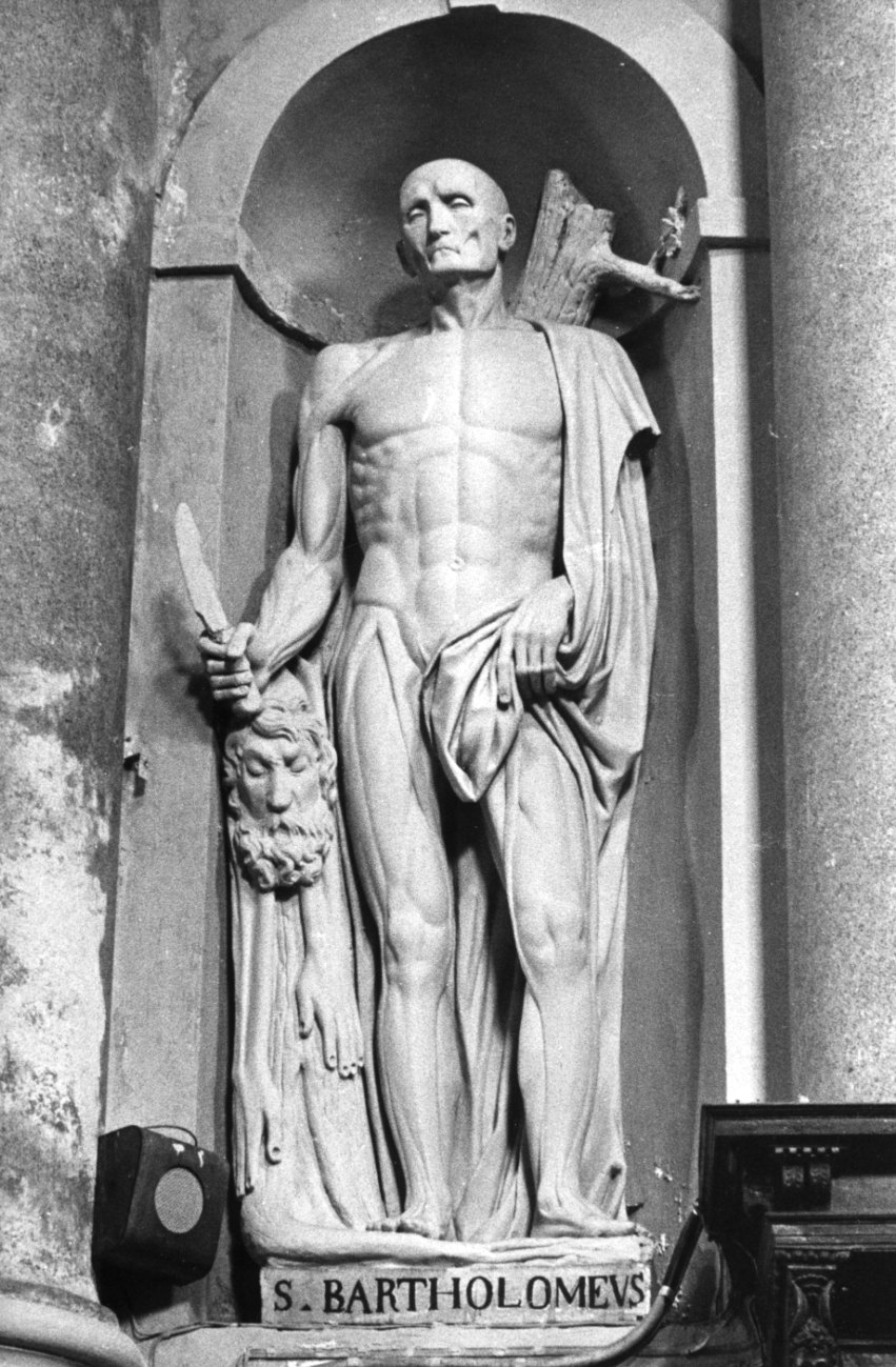 San Bartolomeo (scultura, opera isolata) di Prinetti (secondo quarto sec. XIX)