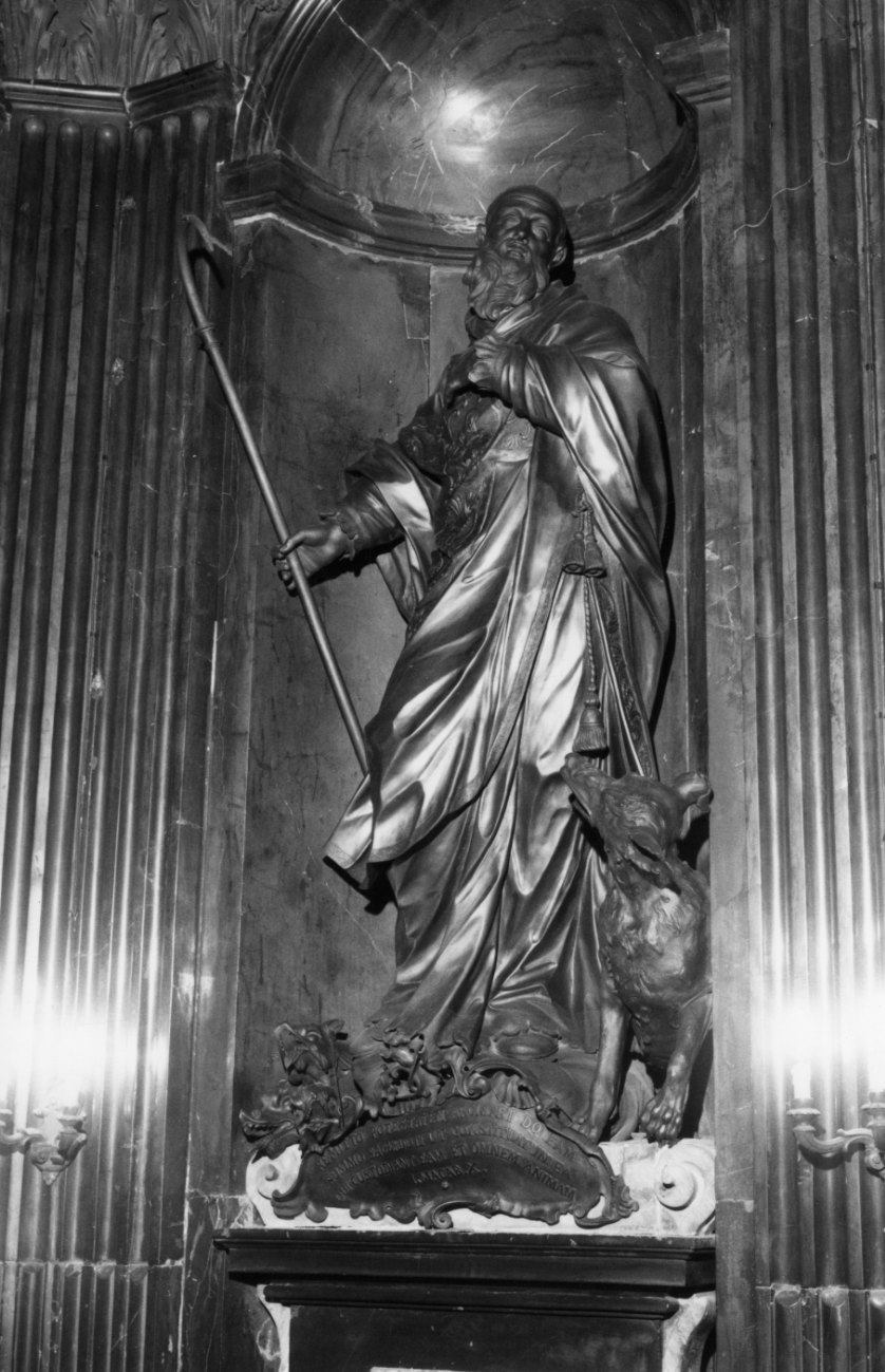 San Giulio (scultura, opera isolata) di Pozzi Domenico, Bozzi Bartolomeo, Beretta Carlo (secondo quarto sec. XVIII)
