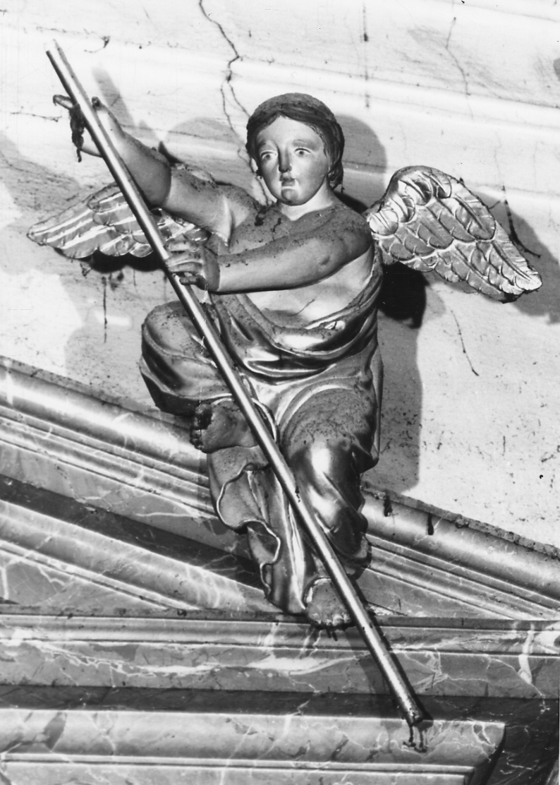 angelo (scultura, opera isolata) - bottega della Valsesia (primo quarto sec. XIX)