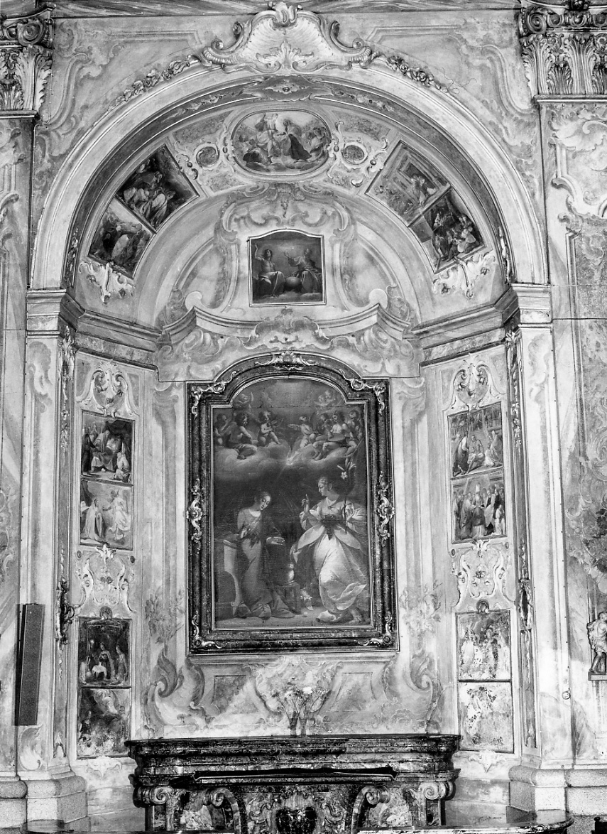storie della vita della Madonna (dipinto, ciclo) di Crespi Antonio Maria detto Bustino (attribuito) (primo quarto sec. XVII)