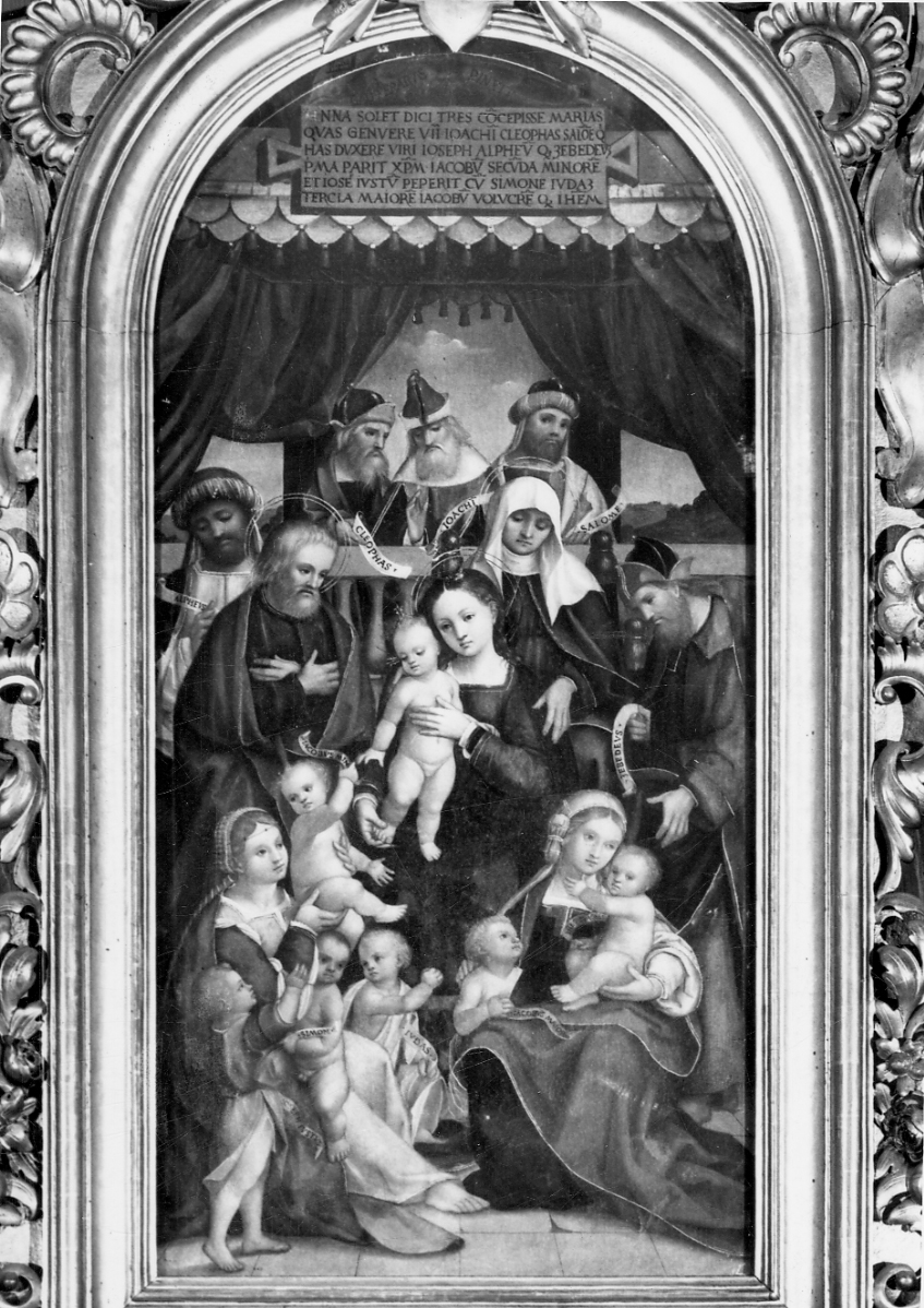 genealogia di Cristo (dipinto, opera isolata) di Gandolfino da Roreto (inizio sec. XVI)