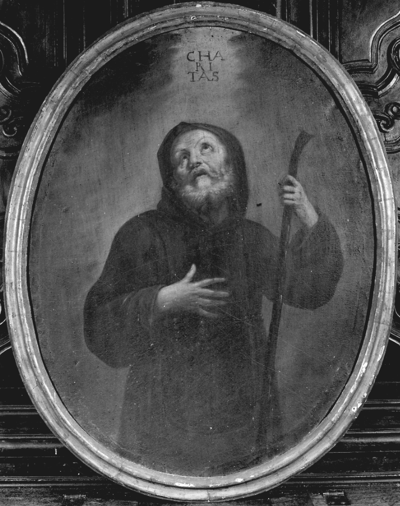 San Francesco di Paola (dipinto, opera isolata) - ambito novarese (ultimo quarto sec. XVIII)