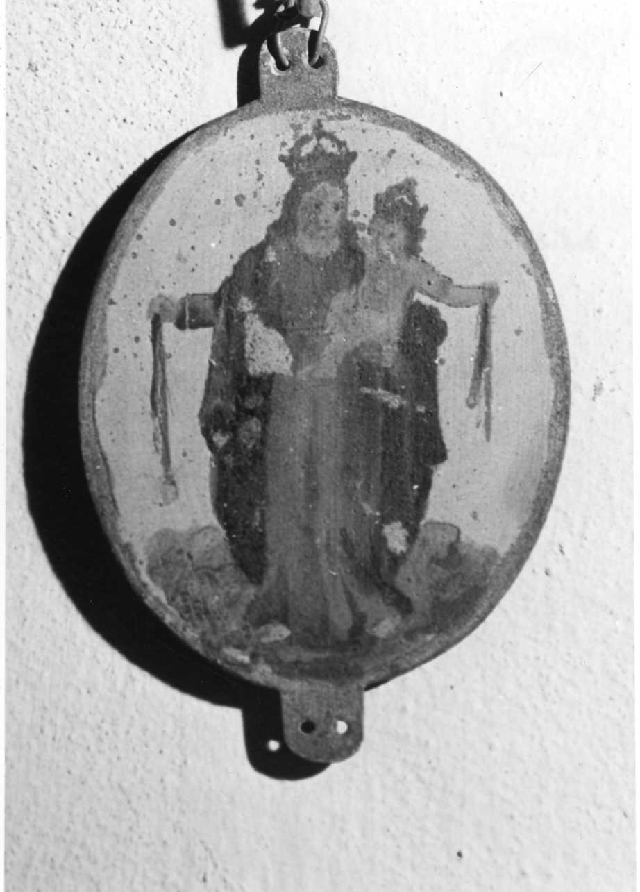 Madonna della Cintola (placchetta, elemento d'insieme) - ambito novarese (fine/inizio secc. XVIII/ XIX)