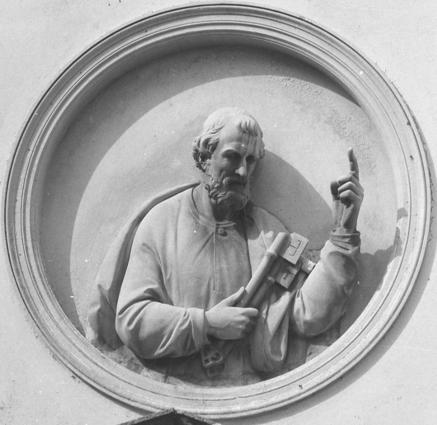 San Pietro (rilievo) di Argenti Giuseppe (metà sec. XIX)