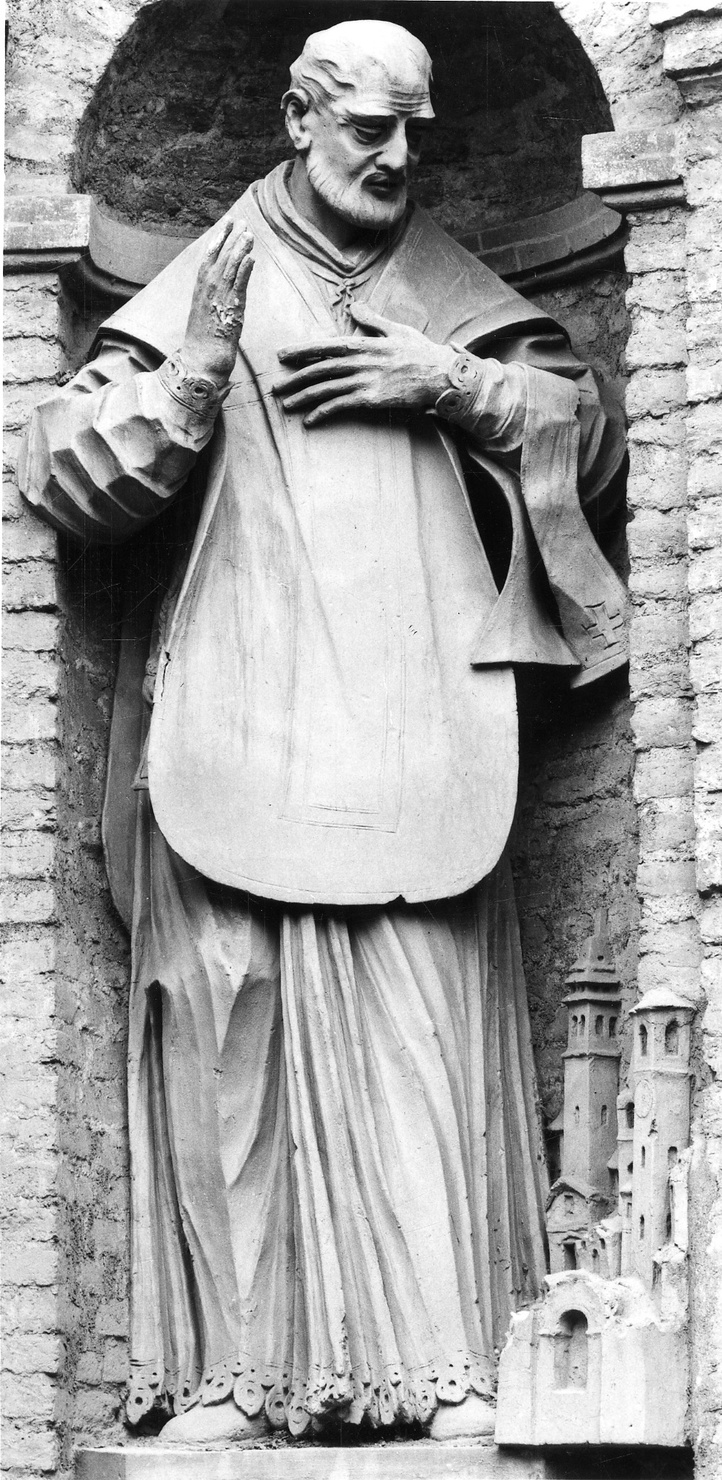 San Filippo Neri (statua, elemento d'insieme) di Mambrini Francesco (metà sec. XVIII)