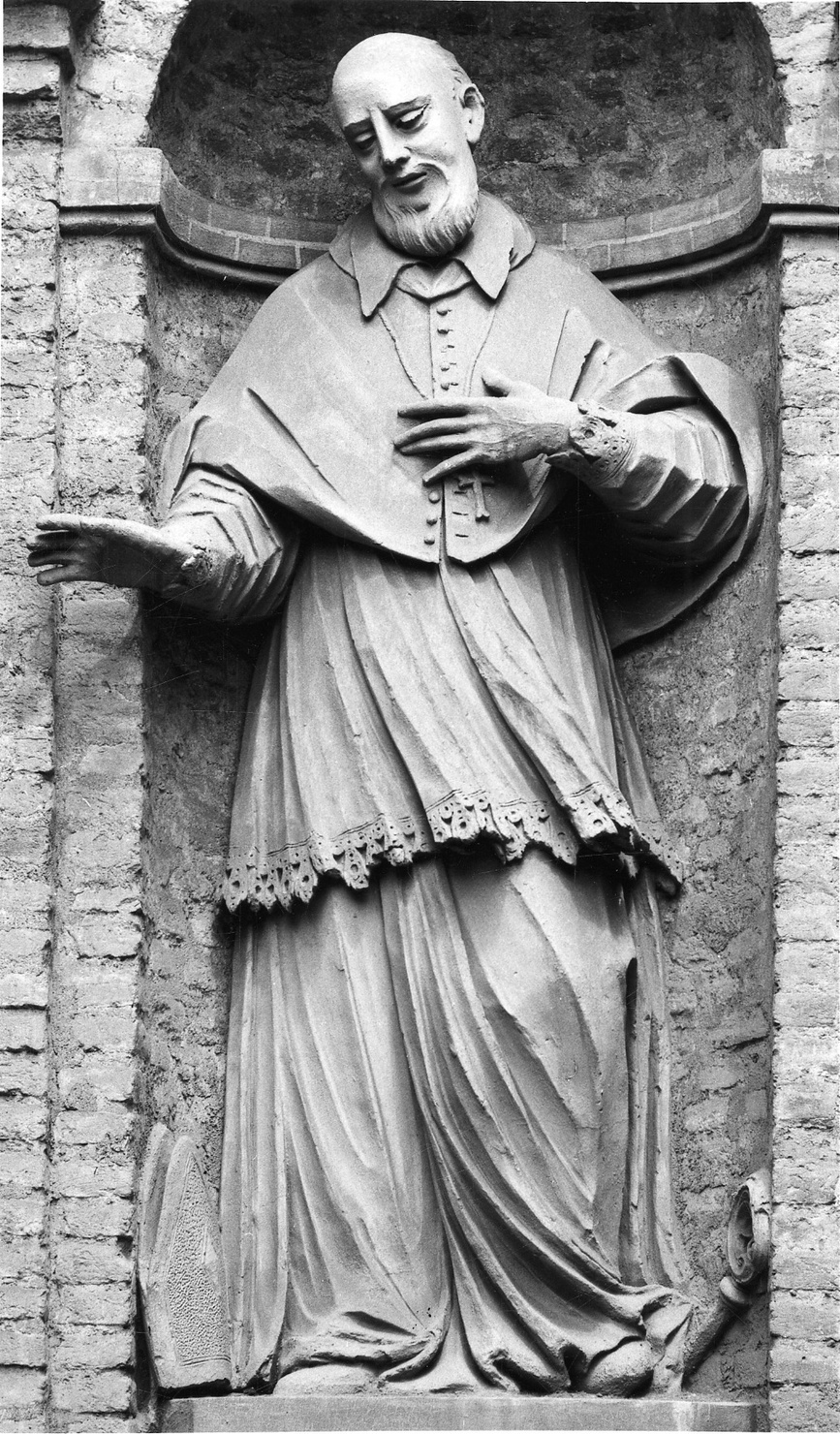 San Francesco di Sales (statua, elemento d'insieme) di Mambrini Francesco (metà sec. XVIII)