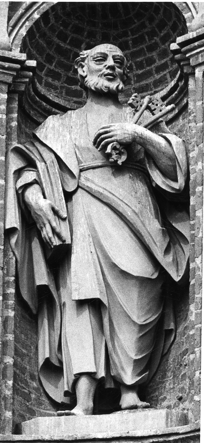 San Pietro (statua, elemento d'insieme) di Mambrini Francesco (metà sec. XVIII)