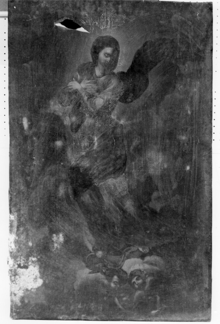assunzione della Madonna (dipinto, opera isolata) - ambito piemontese (inizio sec. XVIII)
