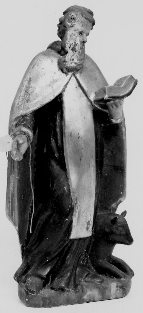 San Luca (statuetta, opera isolata) - bottega piemontese-savoiarda (prima metà sec. XVIII)