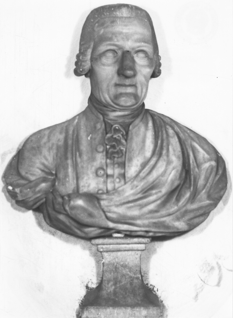 ritratto di Giuseppe Charier (busto, opera isolata) - bottega piemontese (fine sec. XVIII)