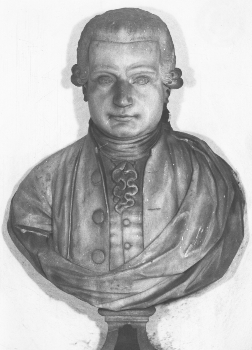 ritratto di Pietro Francesco Rignon (busto, opera isolata) - bottega piemontese (fine sec. XVIII)