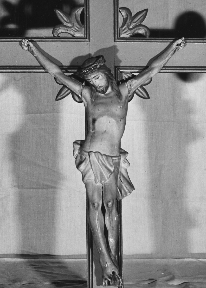 Cristo crocifisso (croce processionale, opera isolata) - bottega piemontese (ultimo quarto sec. XVIII)