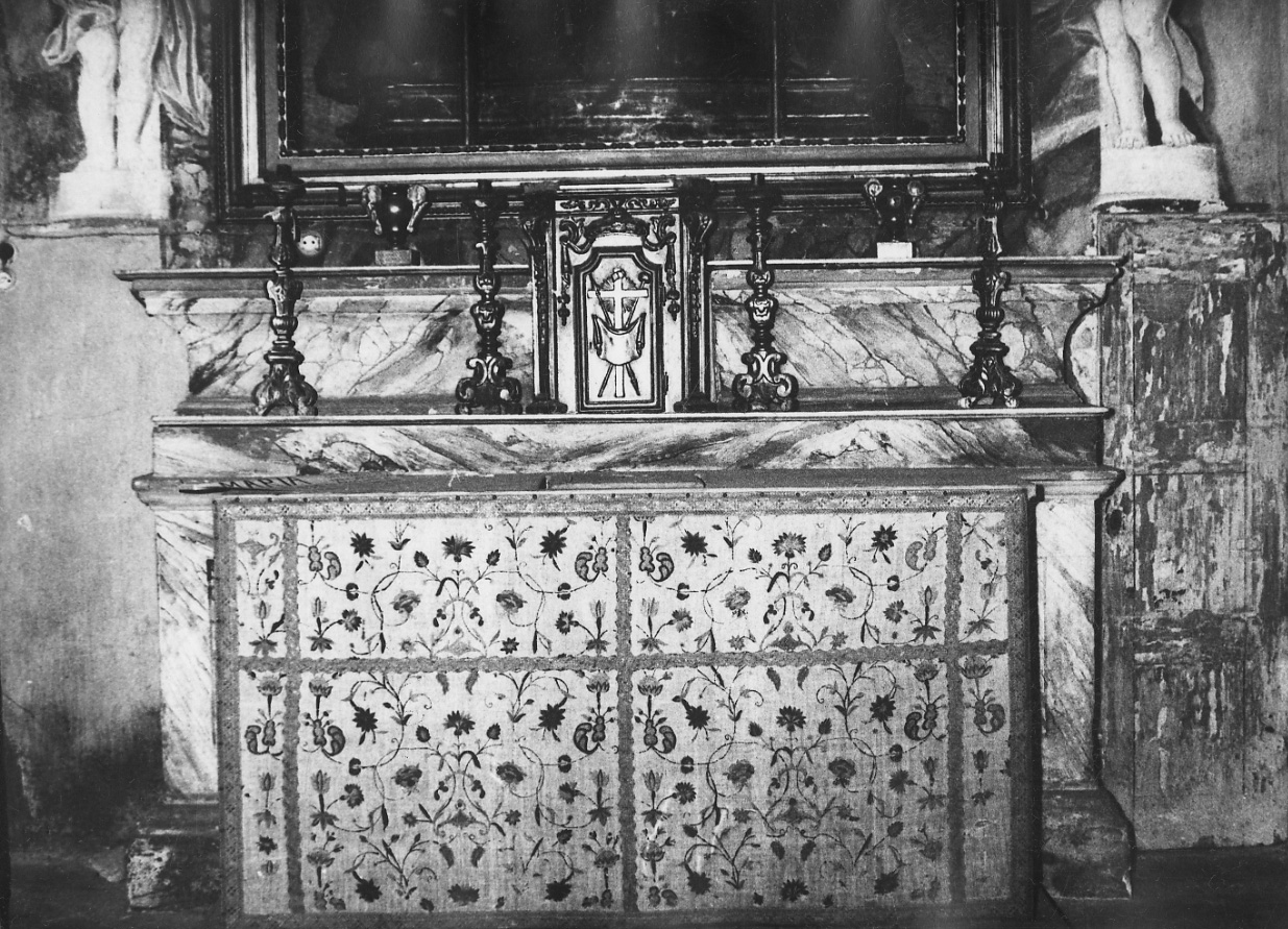 altare, opera isolata - ambito piemontese (seconda metà sec. XVIII)