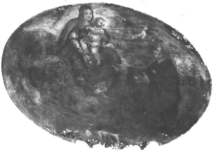 Madonna con Bambino e san Bernardino (dipinto, opera isolata) - ambito piemontese (seconda metà sec. XVIII)