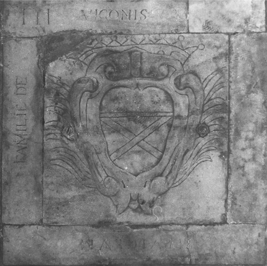 lapide tombale, opera isolata - bottega piemontese (seconda metà sec. XVII)
