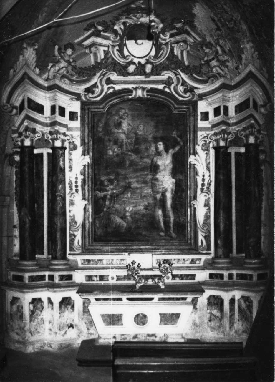 altare, opera isolata - bottega piemontese (secondo quarto sec. XVII)