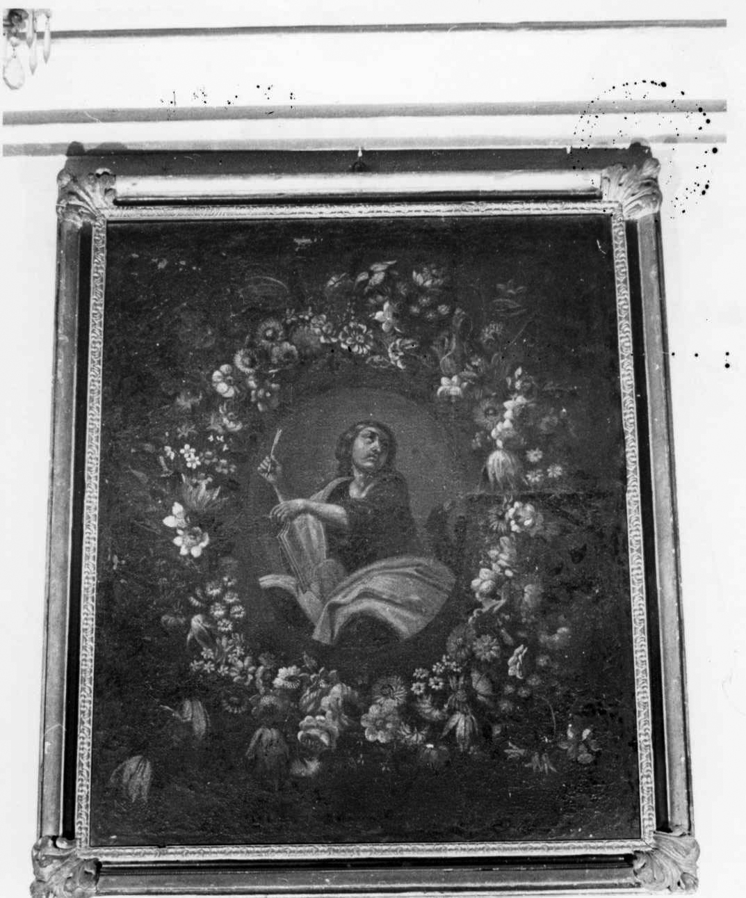 San Giovanni Evangelista in Patmos (dipinto, elemento d'insieme) - ambito piemontese (ultimo quarto sec. XVII)