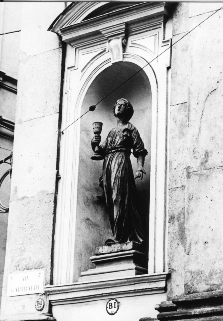 Temperanza (statua, elemento d'insieme) di Borello Francesco (seconda metà sec. XVII)