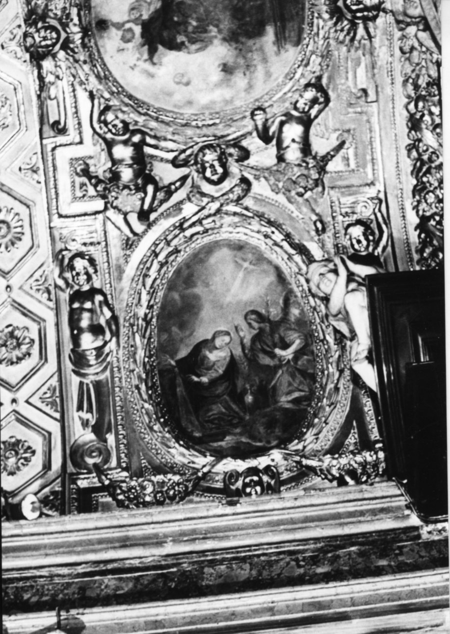 decorazione pittorica, insieme - ambito lombardo-piemontese (seconda metà sec. XVII)
