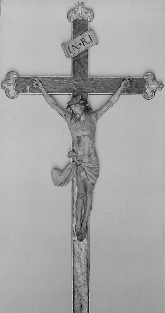 Cristo crocifisso (crocifisso, opera isolata) - bottega torinese (seconda metà sec. XIX)
